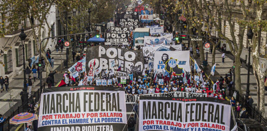 Unidad Piquetera marchará este jueves a Plaza de Mayo, en lo que será otra “jornada nacional de lucha contra el ajuste y la derecha”.