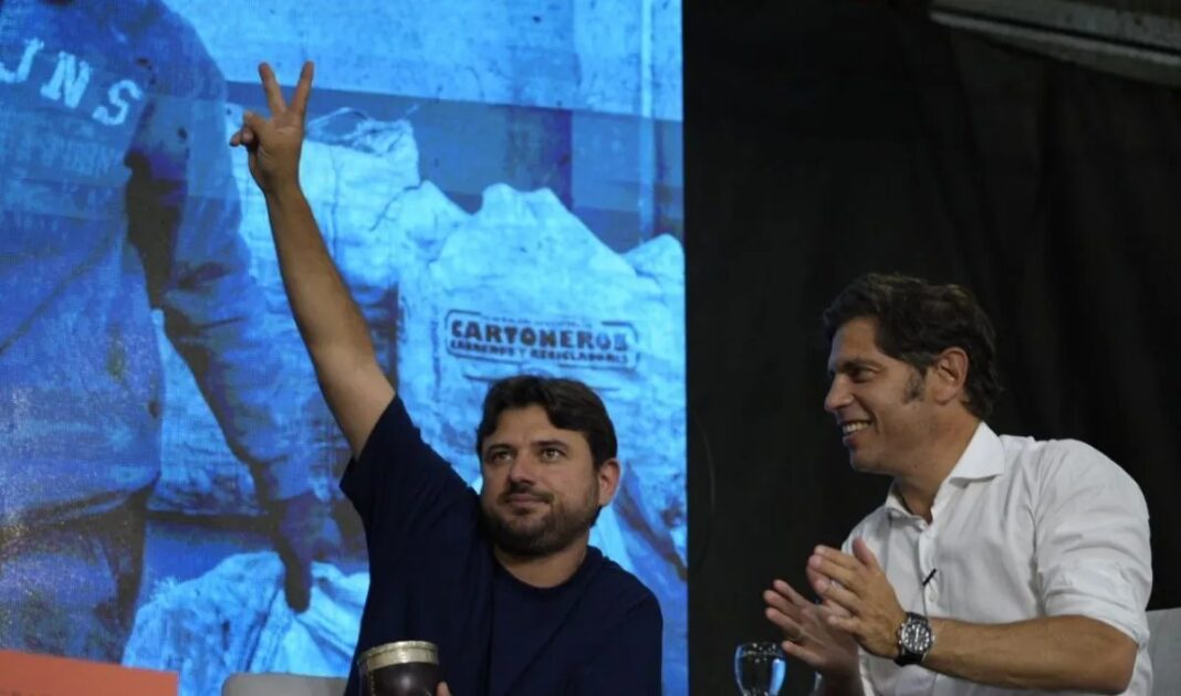 Kicillof, encabeza su primer acto de campaña en La Plata, para “discutir los proyectos políticos que quieren quitar derechos”.