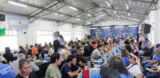 El Movimiento Evita se reunió el fin de semana para debatir la campaña de Sergio Massa.