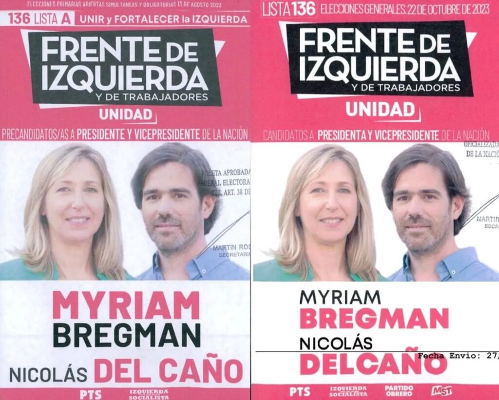 A menos de 20 días de las elecciones de octubre, los partidos presentaron las boletas con cambios en la gráfica y en las imágenes. 