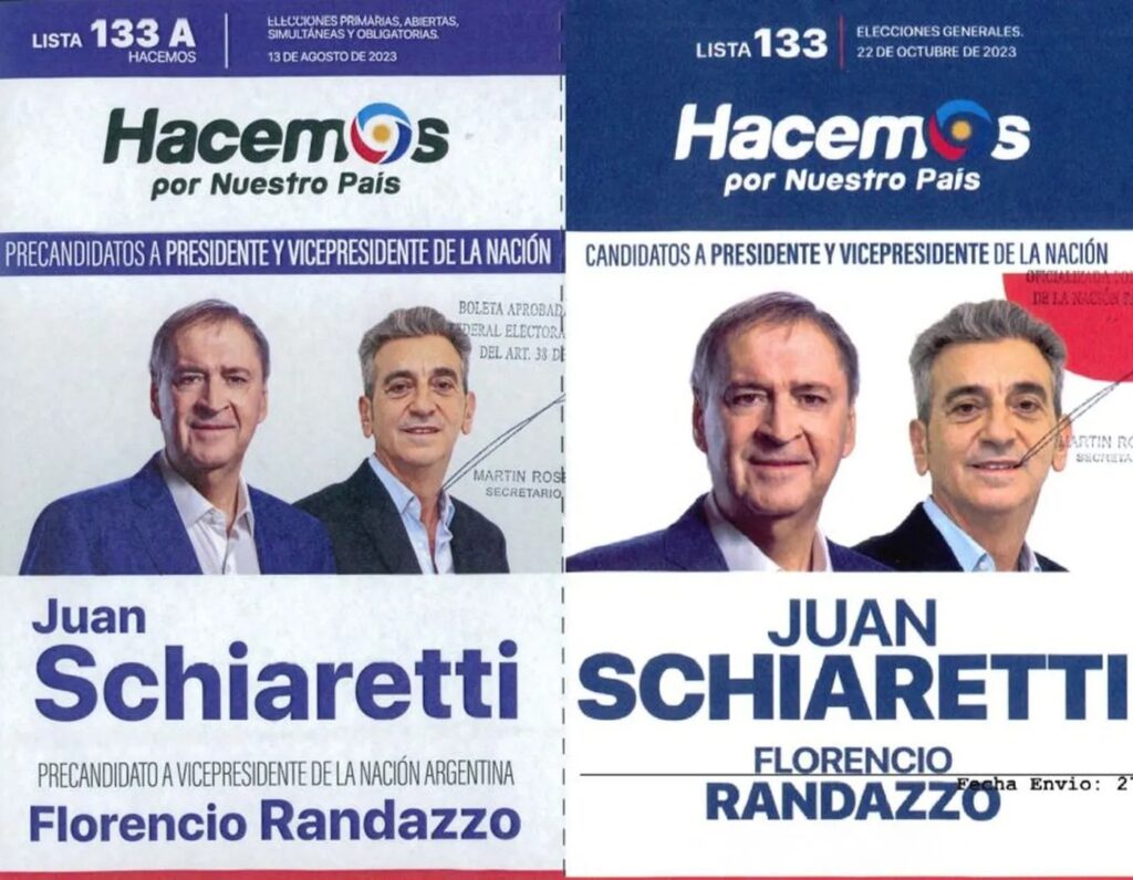 A menos de 20 días de las elecciones de octubre, los partidos presentaron las boletas con cambios en la gráfica y en las imágenes. 