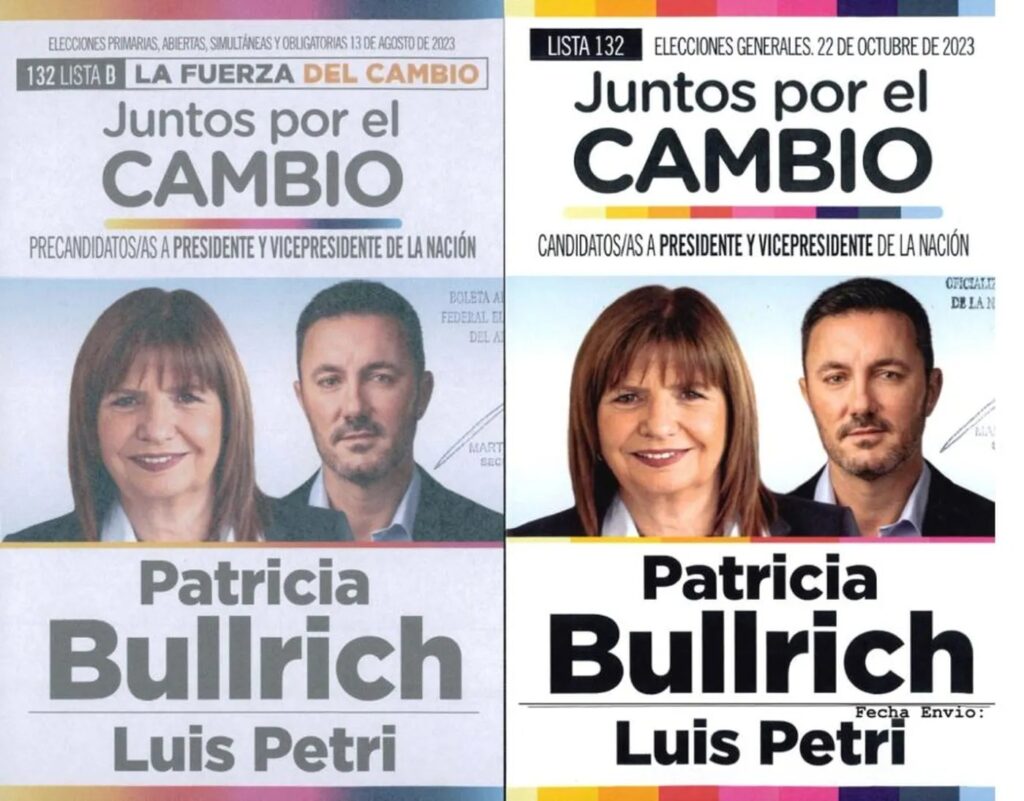 A menos de 20 días de las elecciones de octubre, los partidos presentaron las boletas con cambios en la gráfica y en las imágenes. 