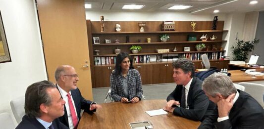 El futuro ministro de Economía, Luis Caputo, mantuvo reuniones con funcionarios del FMI para detallar el programa de ajuste fiscal.