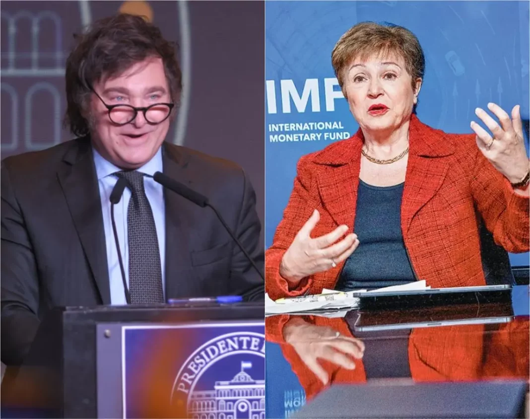 El presidente electo, Javier Milei, mantuvo una conversación con la titular del FMI, y detalló las políticas de ajuste fiscal.