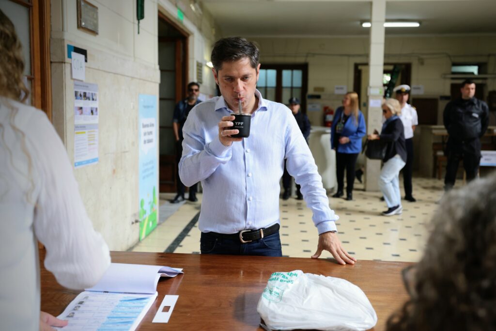 Balotaje. Axel Kicillof defendió el sistema electoral. 