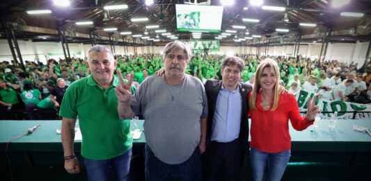 El Gobernador participó del plenario del SMATA y arengó a los trabajadores a militar por Massa.