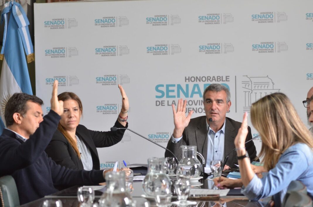 La comisión de Legislación General del Senado bonaerense se reunió este miércoles para debatir cerca de 20 proyectos de ley.
