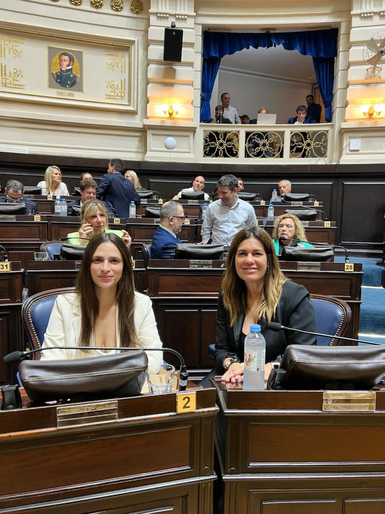 Las diputadas bonaerenses de Bullrich se alinearon al voto libertario. 