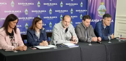 El intendente de Bahía Blanca, Federico Susbielles, le dio un plazo de 24 horas a las empresas para que colaboren con la reconstrucción de la ciudad.