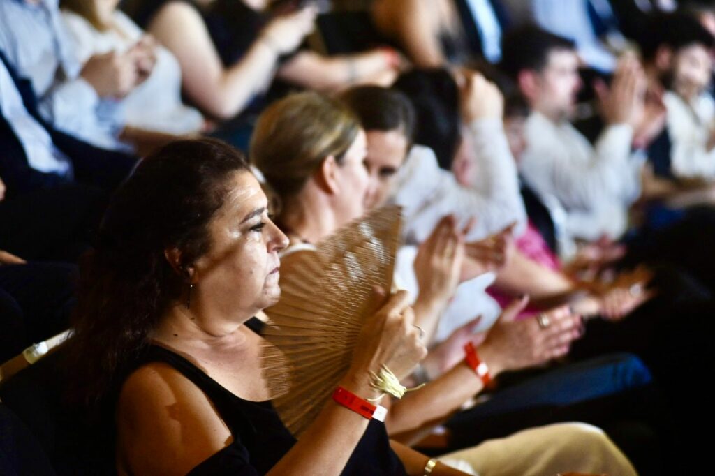 Las diputadas bonaerenses Susana González, Luciana Padulo y Lucía Iañez.
