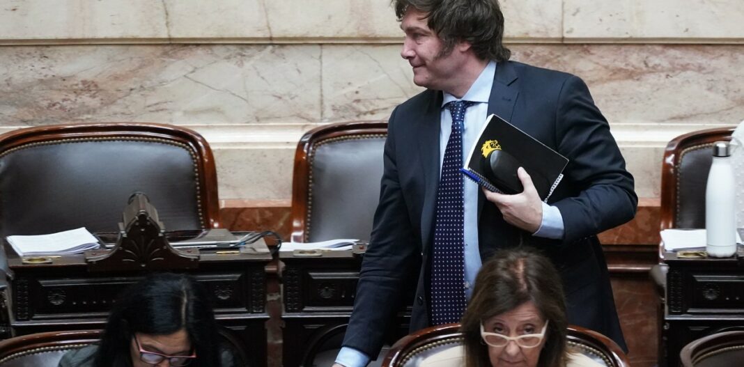 En el Congreso nacional aún los interbloques no conocen los lineamientos de la ley ómnibus que pretende girar Javier Milei.
