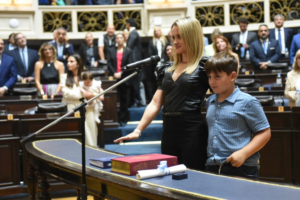 "Si, juro", María Salomé Jalil Toledo.