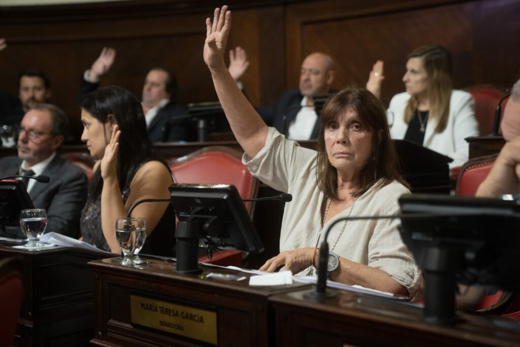 Teresa García (UxP) denunció los paralelismos entre el modelo económico de la dictadura y el empleado por el Gobierno de Milei.