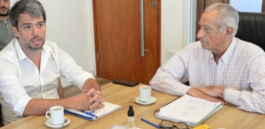 El intendente De Jesús organizó un cónclave con el presidente de ABSA y concejales de las fuerzas políticas de La Costa, para avanzar en obras de agua potable.