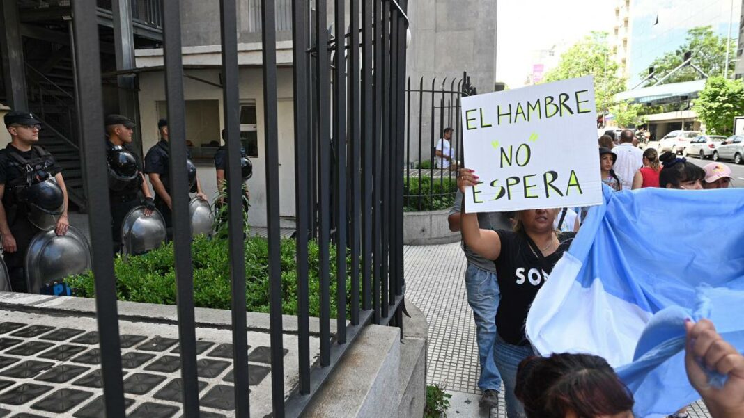 protesta contra milei