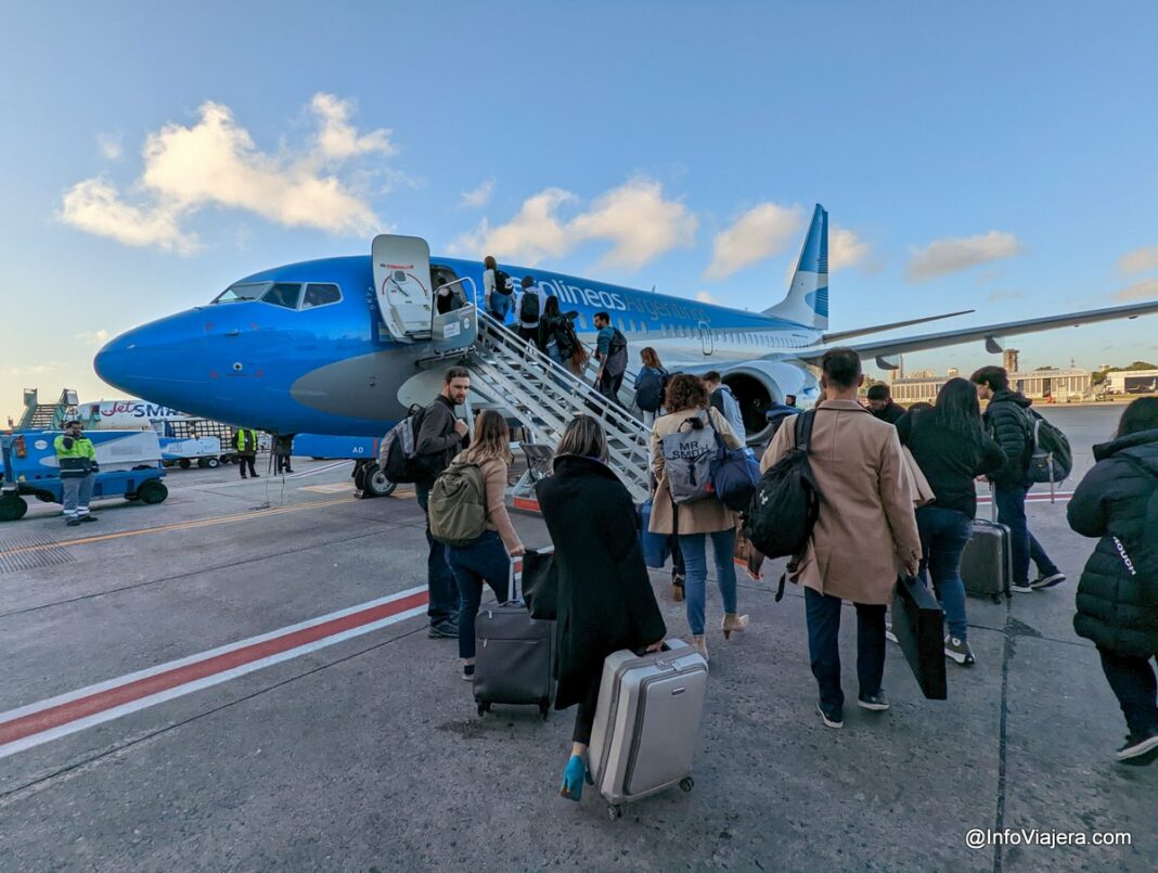 Aerolíneas Argentinas anunció que a partir del viernes 1° de marzo, los funcionarios públicos de los tres Poderes dejarán de acumular millas.