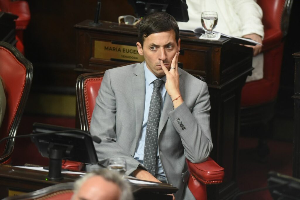 El senador del radicalismo Ariel Bordaisco.