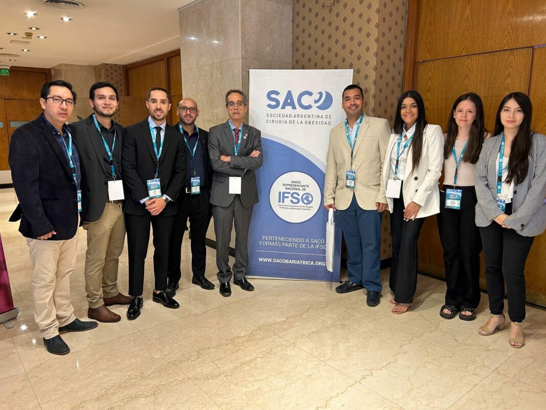 El equipo de trabajadores de salud de Malvinas Argentinas recibió el primer premio del Congreso de Cirugía de la Obesidad.