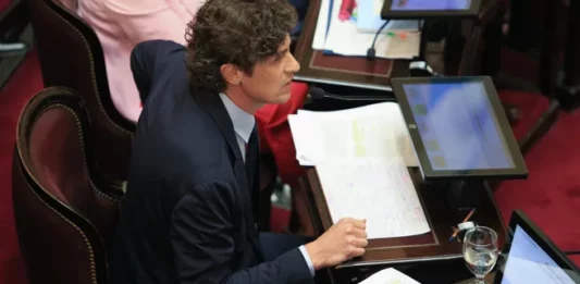 Cuatro gobernadores radicales y los titulares de los bloques del Congreso manifestaron su apoyo a Milei y sus diferencias con Lousteau.