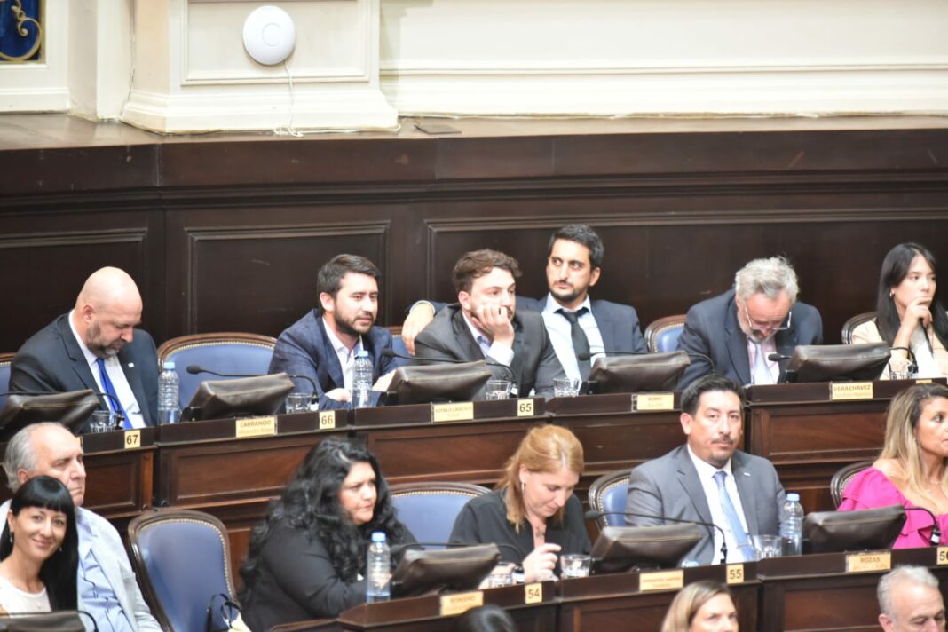 El diputado bonaerense de La Libertad Avanza, Sotelo, despotricó contra las palabras de Kicillof en la Asamblea Legislativa.