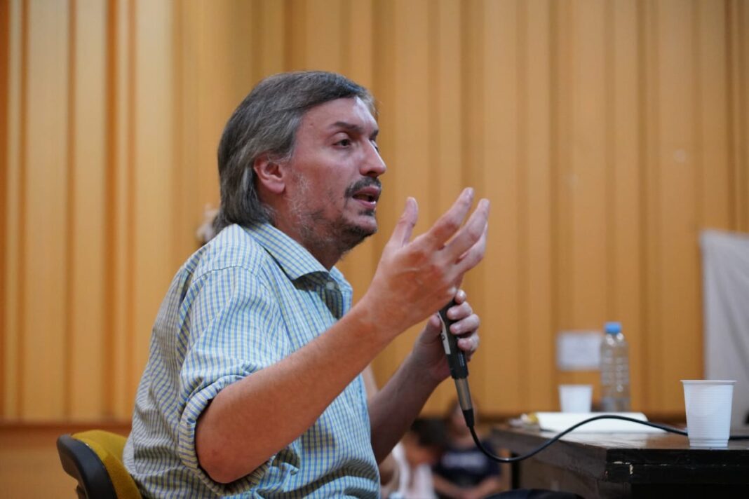 Máximo Kirchner, analizó el discurso del presidente Javier Milei ante la Asamblea Legislativa, en un encuentro que llevó a cabo con La Cámpora.