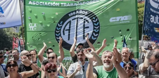 ATE comenzó un paro en el SENASA y movilizará al Congreso en rechazo a la Ley Bases, que será debatida en el recinto de Diputados, este lunes.