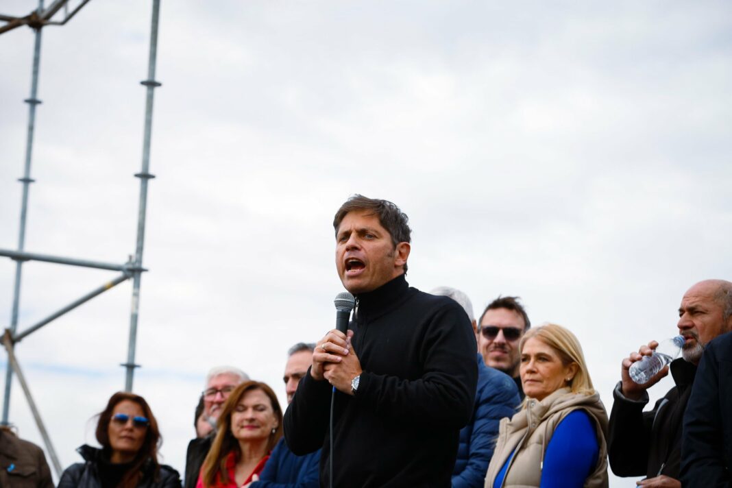 El gobernador Axel Kicillof y los intendentes de la Región Capital le reclamaron a Milei la reactivación de las obras en el Canal Magdalena.