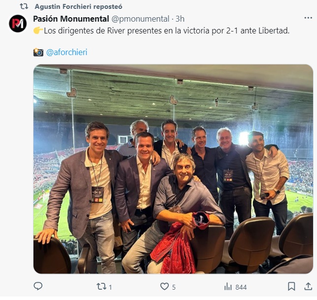 Agustín Forchieri en Paraguay, mientras sus compañeros de interbloque se reunían con el campo.