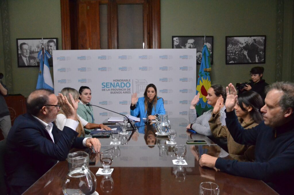 El Senado bonaerense puso en marcha la comisión de Obras Públicas. 