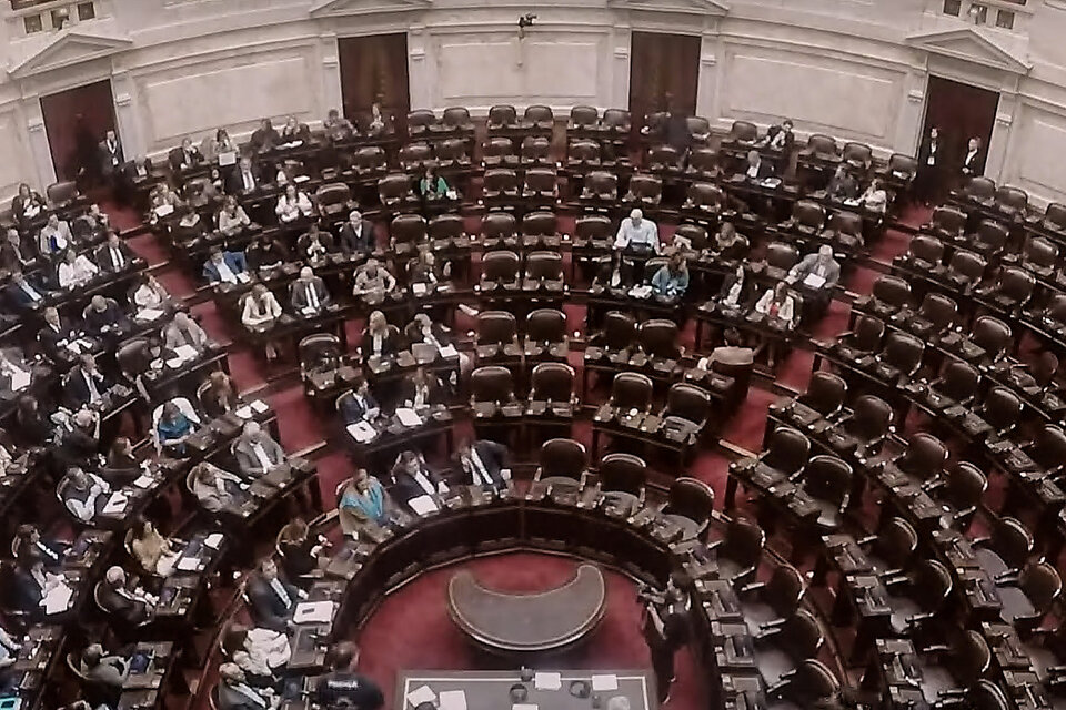 Unión por la Patria (UxP) no consiguió el quórum necesario para la sesión especial de este miércoles.