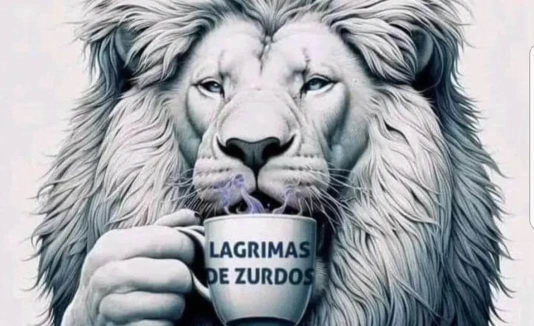 Milei rompió el silencio en redes sociales y posteó una ilustración de un león como respuesta a la marcha universitaria.