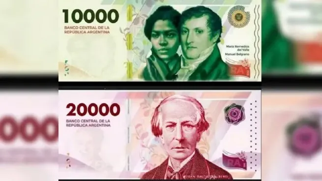 billete de $10.000 A fines de mayo comenzará a circular el nuevo billete de $10.000 y se espera el de $20.000 para octubre.