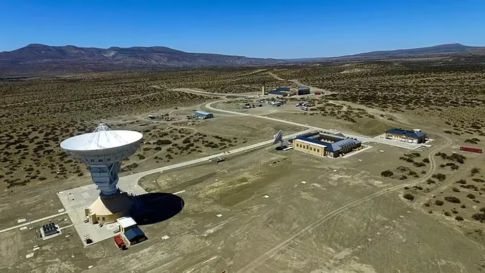La base militar china, ubicada en Neuquén.