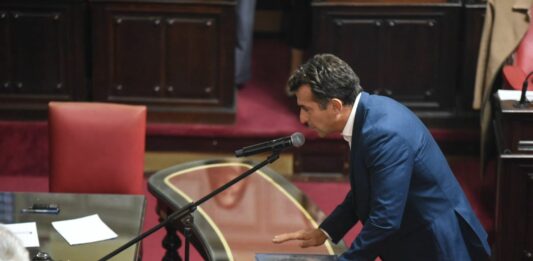 El legislador del PRO, Christian Gribaudo, este miércoles asumió como vicepresidente 2° del Senado bonaerense, silla que dejó vacante su par, Daniela Reich, tras el quiebre del partido amarillo en la Legislatura.