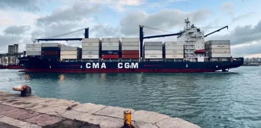 Este viernes se inaugurará la ruta marítima Mar del Plata - Brasil con el primer buque de carga con productos locales.