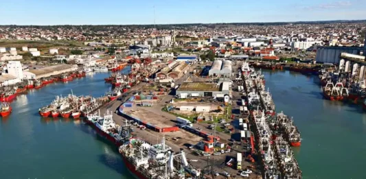 Guillermo Montenegro busca potenciar los centros logísticos de Mar del Plata para dar respuesta a la ruta comercial con Brasil, que viene impulsaldo.