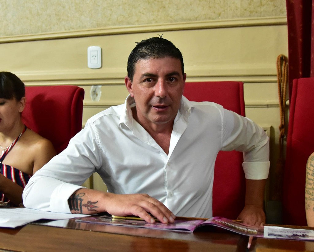 El concejal de Juntos por el Cambio, Christian Amaya.