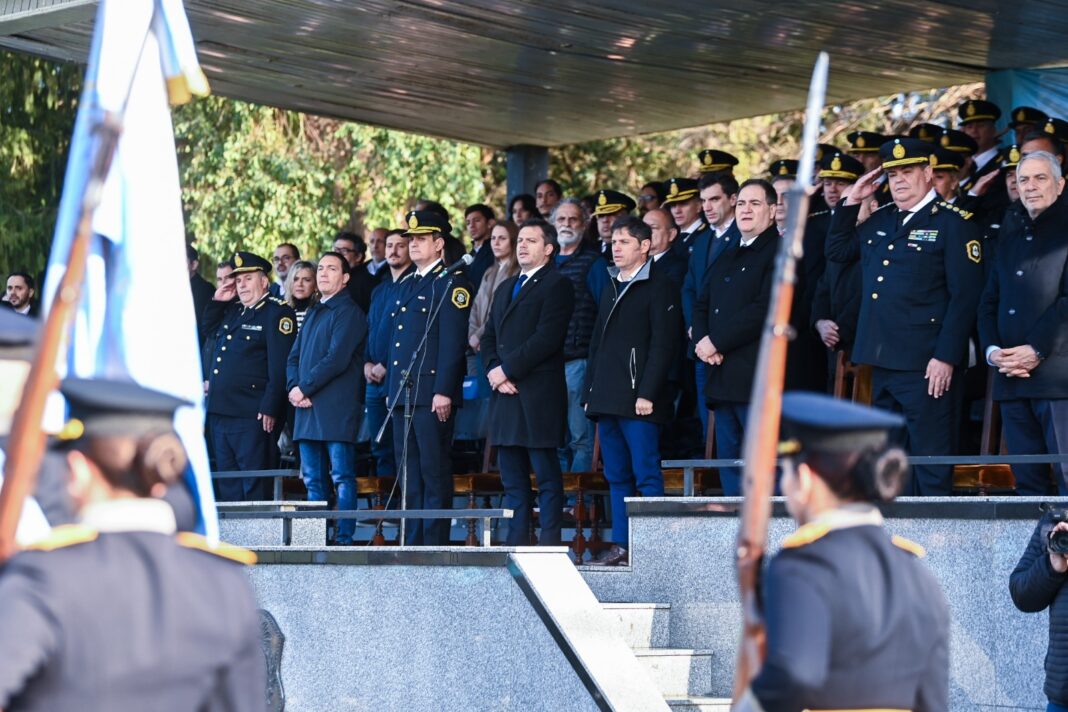 Axel Kicillof volvió a apuntar contra Milei por los fondos que le debe a las provincias que se usan para fortalecer la seguridad.