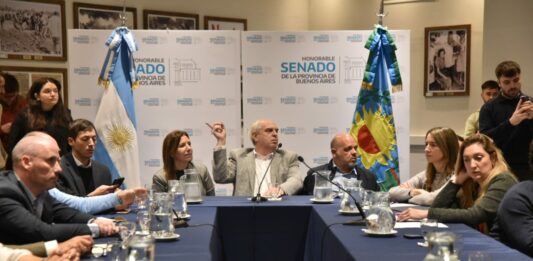 Senadores de la oposición recibieron a decenas de referentes empresariales para frenar la ley de indemnizaciones laborales de La Cámpora y garantizaron el número para trabar la iniciativa en el recinto de la Cámara alta.
