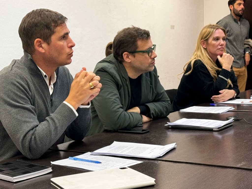 El diputado peronista y titular de la comisión de Presupuesto, Juan Pablo de Jesús, defendió el proyecto de empresas estatales de Kreplak.
