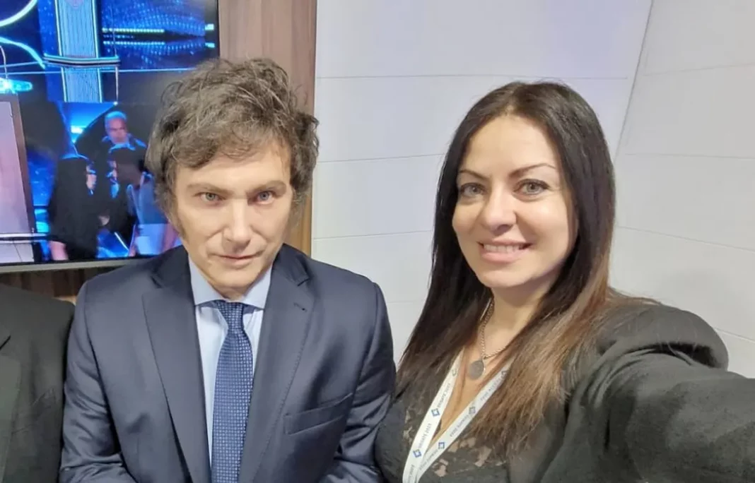 Milei se reunió con la titular del Ministerio de Capital Humano Sandra Pettovello para manifestarle su apoyo.