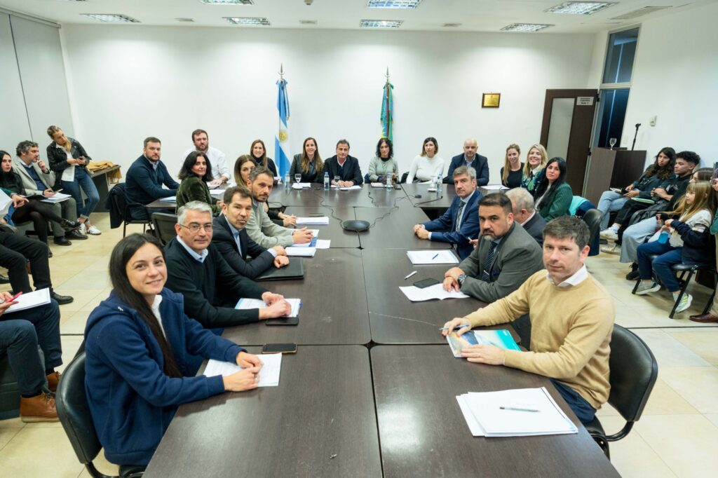 La comisión de Legislación General que preside el diputado Rubén Eslaiman