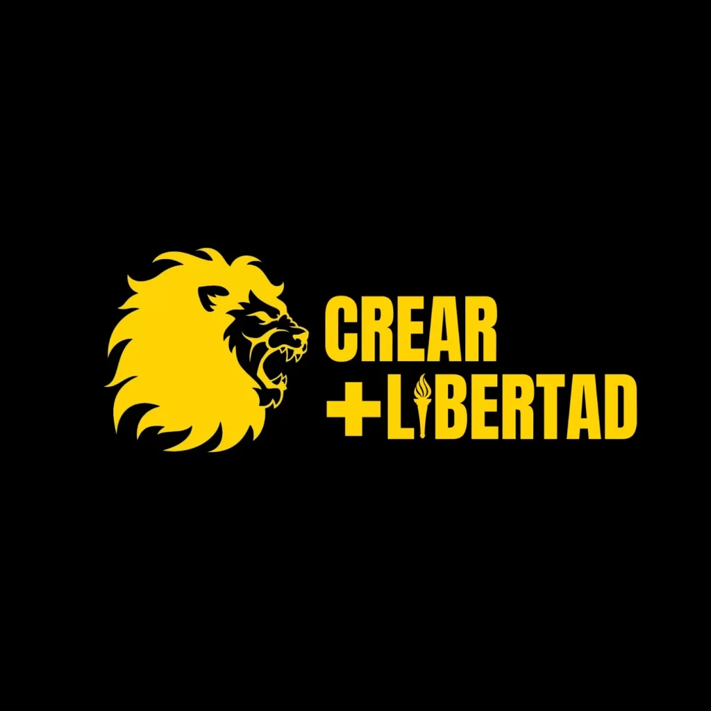 El logo de Crear+Libertad, la nueva agrupación universitaria de Javier Milei.
