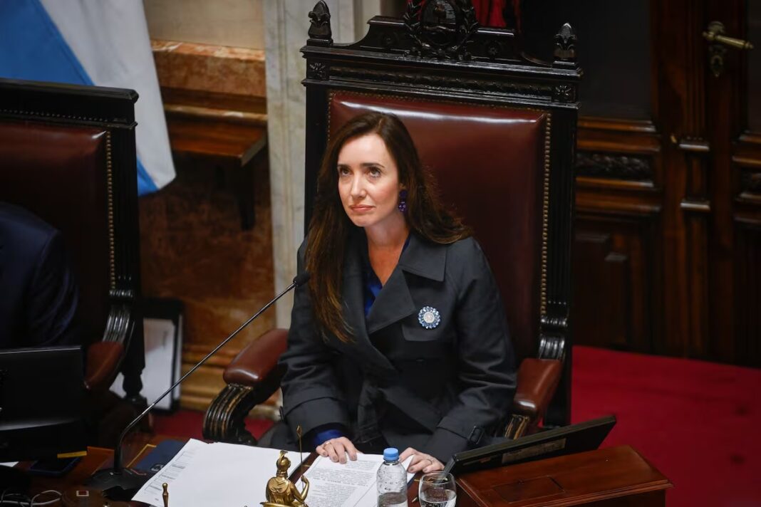 Villarruel oficialmente dejó de ser la presidenta del Partido Demócrata de la provincia de Buenos Aires, tras las críticas por sus anuncios en redes sociales.