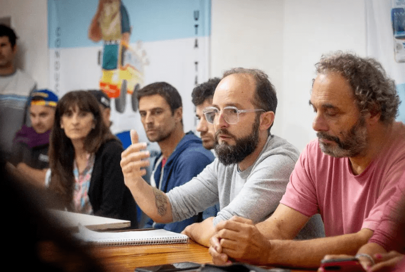 El concejal del Movimiento Evita de Tandil, Nicolás Darío Carrizo.