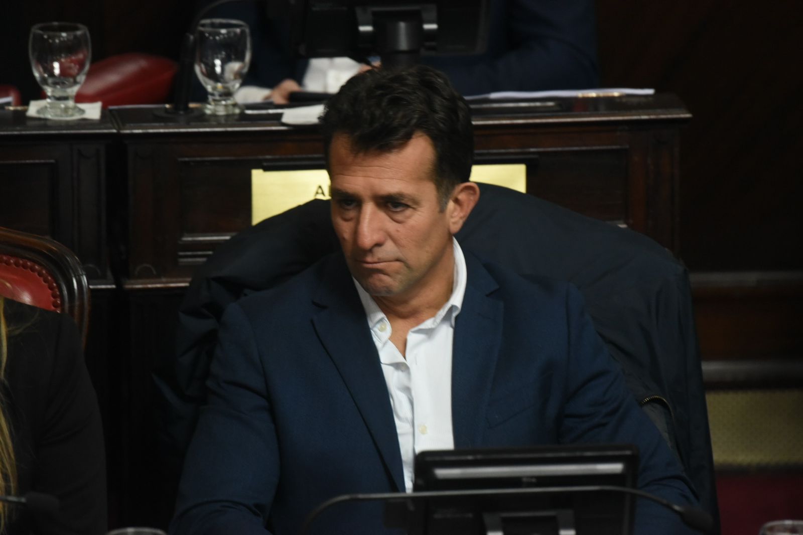 El senador del PRO, Christian Gribaudo, cuestionó la pauta publicitaria destinada a El Destape. 