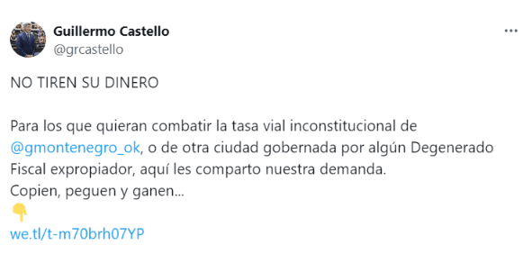 Tasa vial de Mar del Plata: Castello impulsa a la rebelión fiscal contra intendentes bonaerenses. 