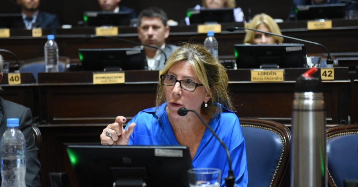 La diputada del monzoismo Silvina Vaccarezza acusó al gobernador Axel Kicillof de cajonear los proyectos del IOMA. 