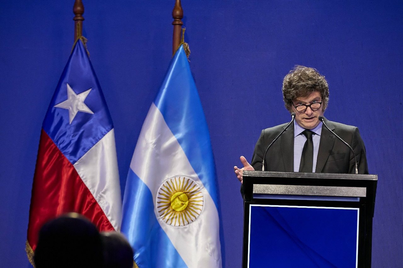 Javier Milei destaco el desarrollo de Vaca Muerta y anunció que este 2024 Argentina tendrá un superávit energético.