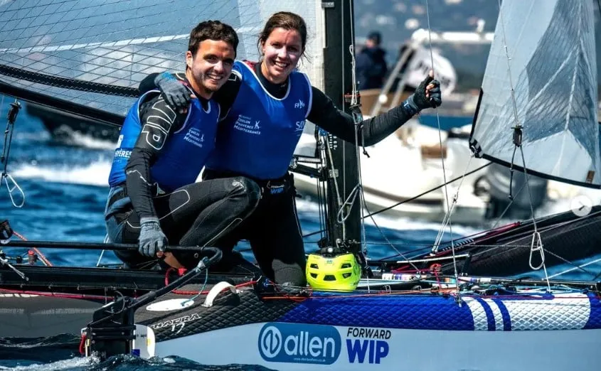 La dupla de vela Nacra 17, Mateo Majdalani y Eugenia Bosco, se quedaron con la medalla de plata en los Juegos Olímpicos.